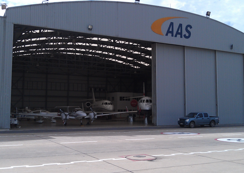 Planes in the AAS Hangar @  Don Muang International Airport