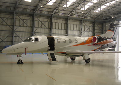 Plane in the AAS Hangar @  Don Muang International Airport